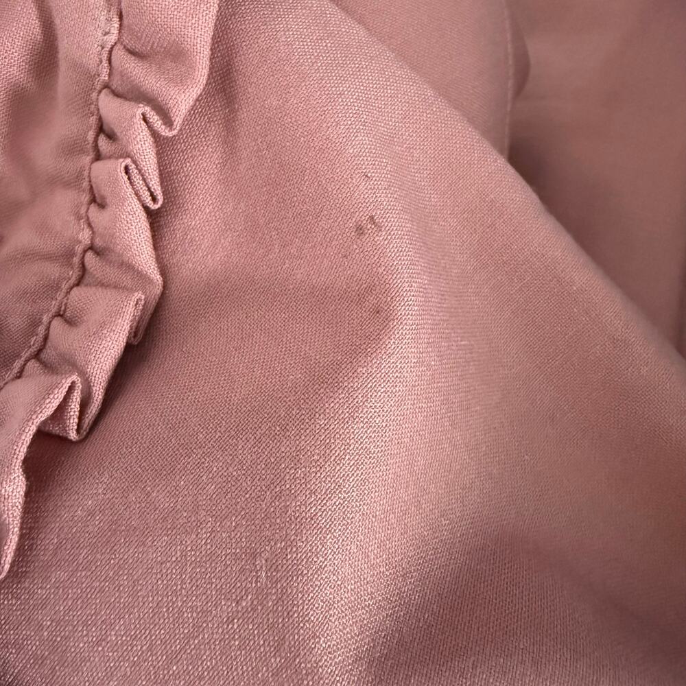 Sea New York Hayes Dress Size 4 Empire Midi Rose Pink Wool Blend Designer Luxury - Picture 7 of 16